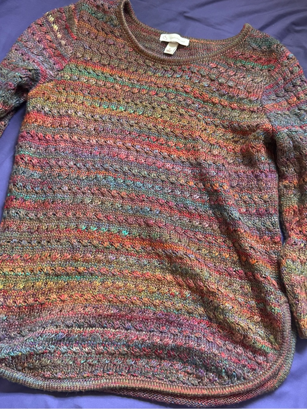 Rainbow sweater